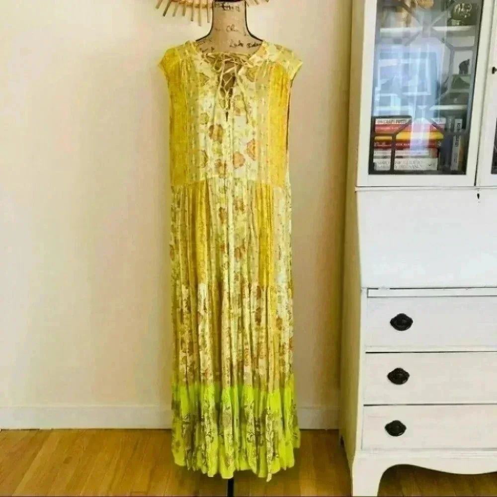Free People Hanalei Bay Maxi Dress Size XS NWT - Picture 4 of 16